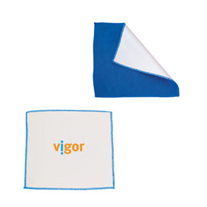 CP8969-C
	-PRISTAVIEW MICROFIBER CLEANING CLOTH
	-Royal Blue/White (Clearance Minimum 150 Units)